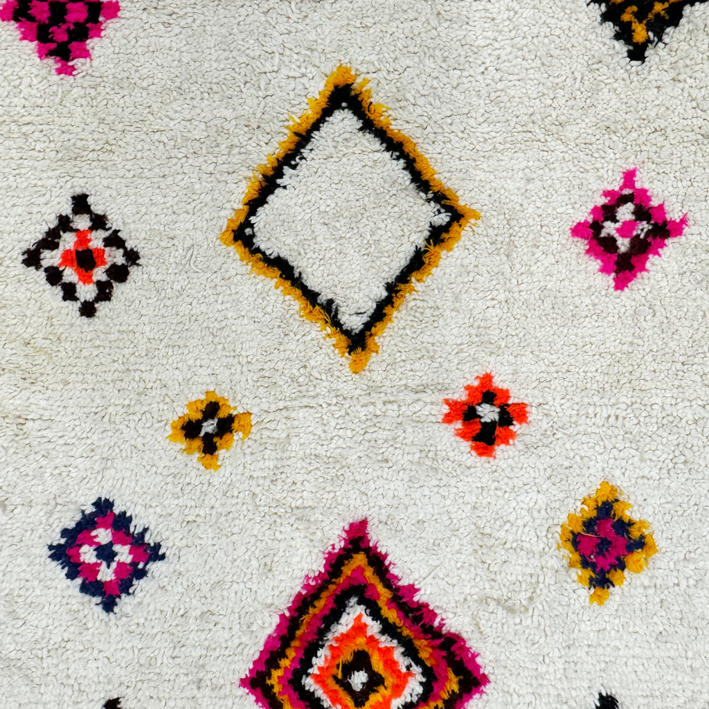 Morocco Hali Rug Ivory with Multi I