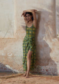 Salma Swimsuit Snake Green