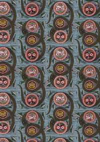 Anna Dress Serpent Ocean
