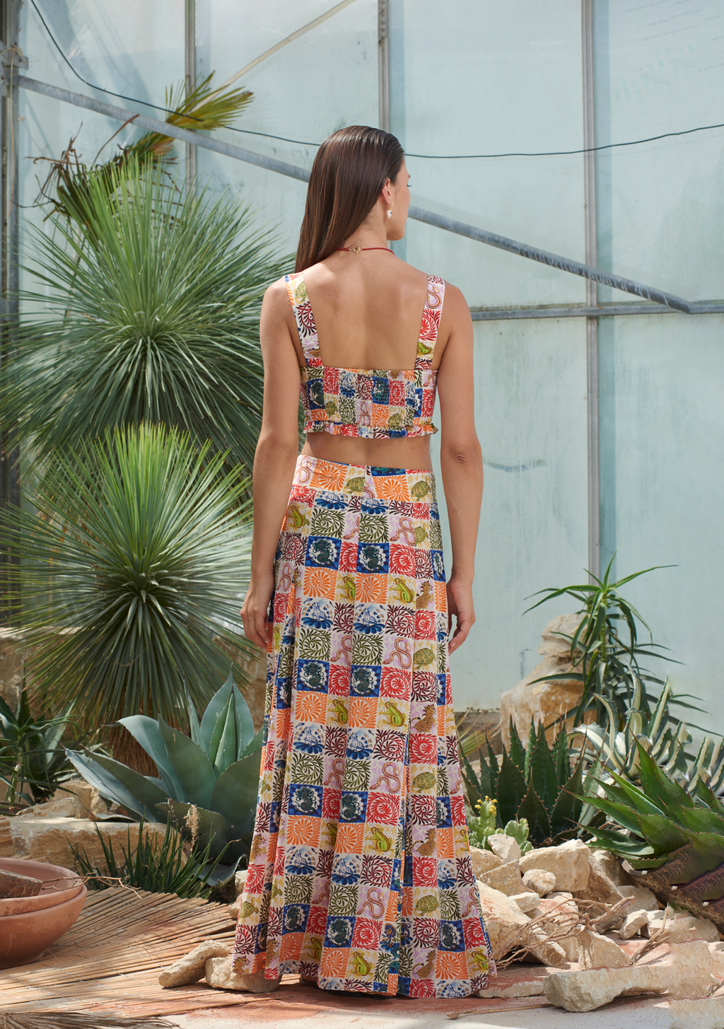 Mariam Skirt Wild Tapestry
