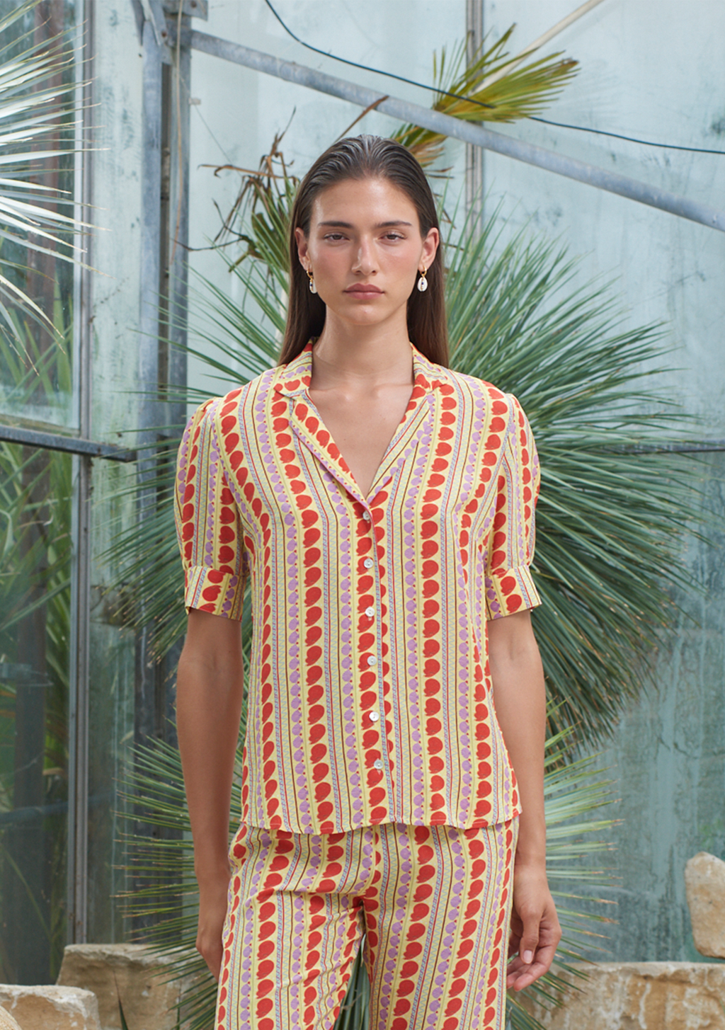 Eugenie Blouse Ammonite Bloom