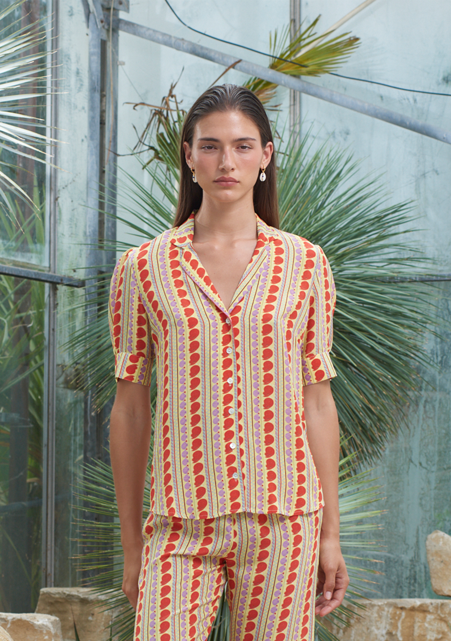 Eugenie Blouse Ammonite Bloom