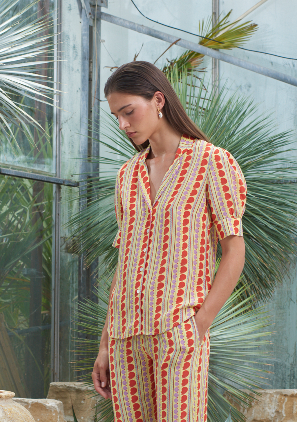 Eugenie Blouse Ammonite Bloom