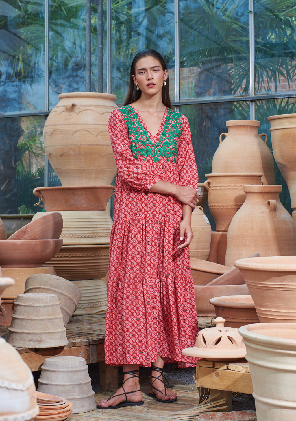 Frangipani Dress Sunray Venus