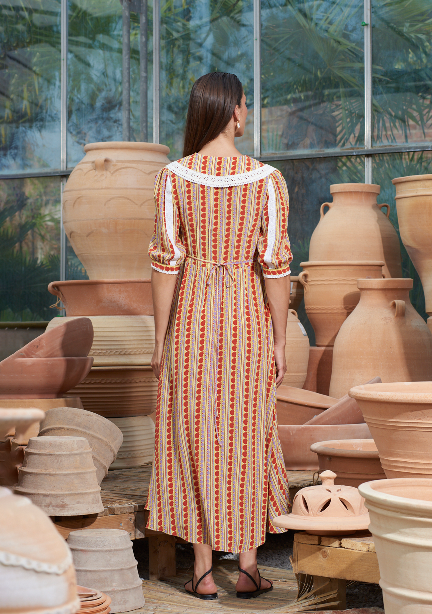 Thea Dress Ammonite Bloom