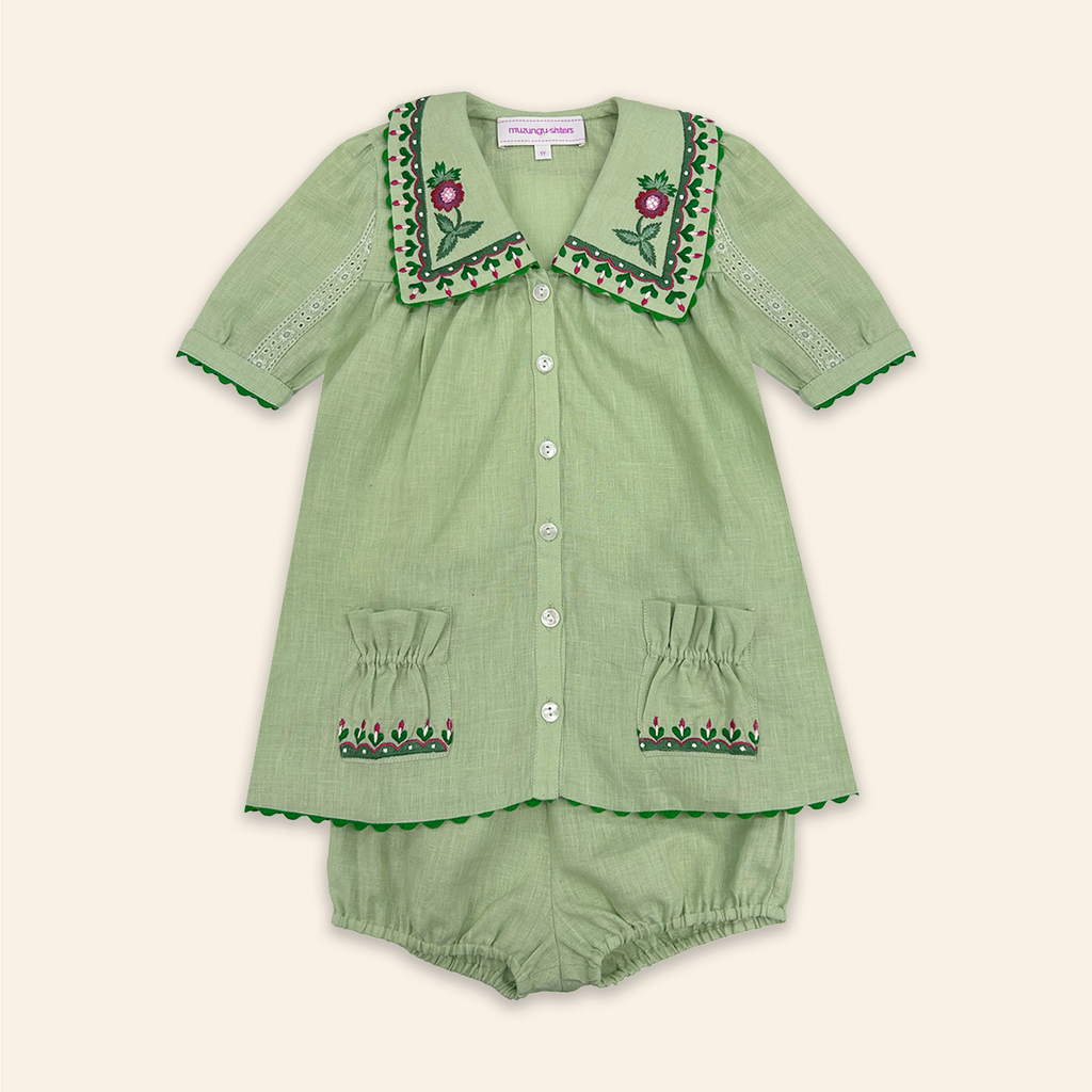 Kids Didi Dress Jade