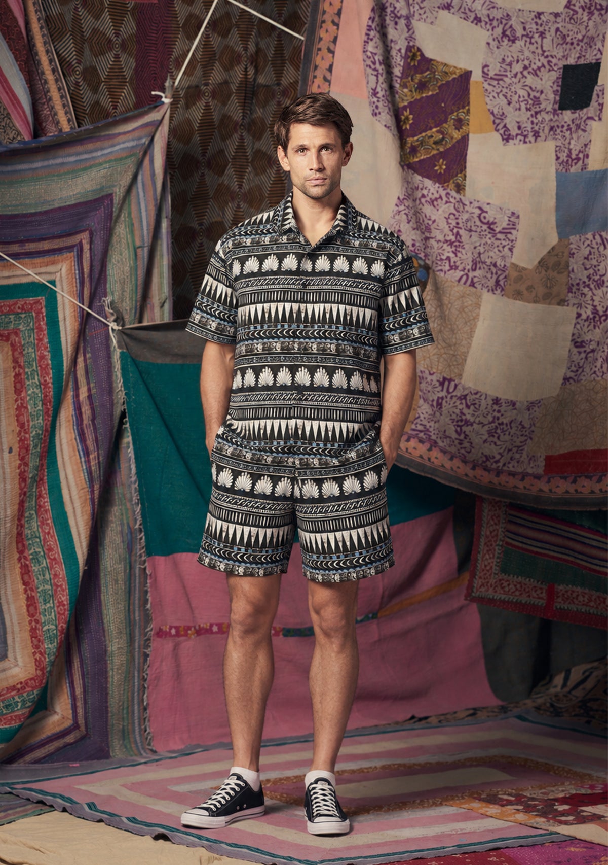 Mens Dara Shorts Amphora Cocoa