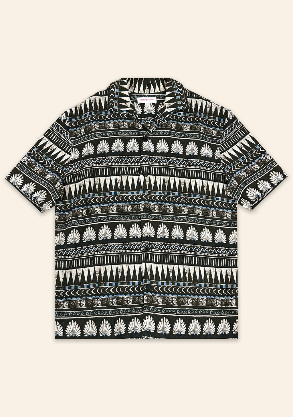 Mens Zand Shirt Amphora Cocoa