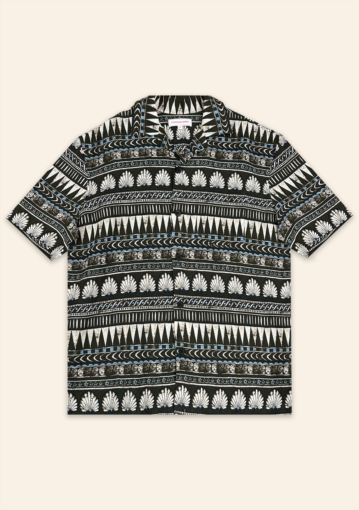 Mens Zand Shirt Amphora Cocoa