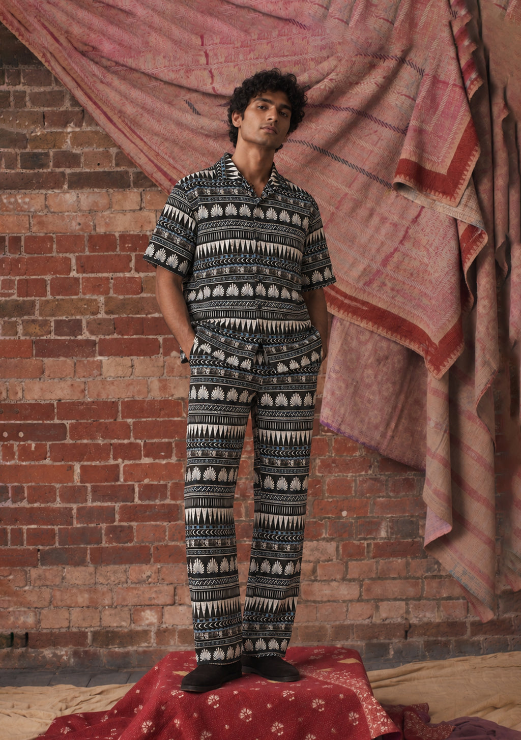 Mens Pablo Pants Amphora Cocoa