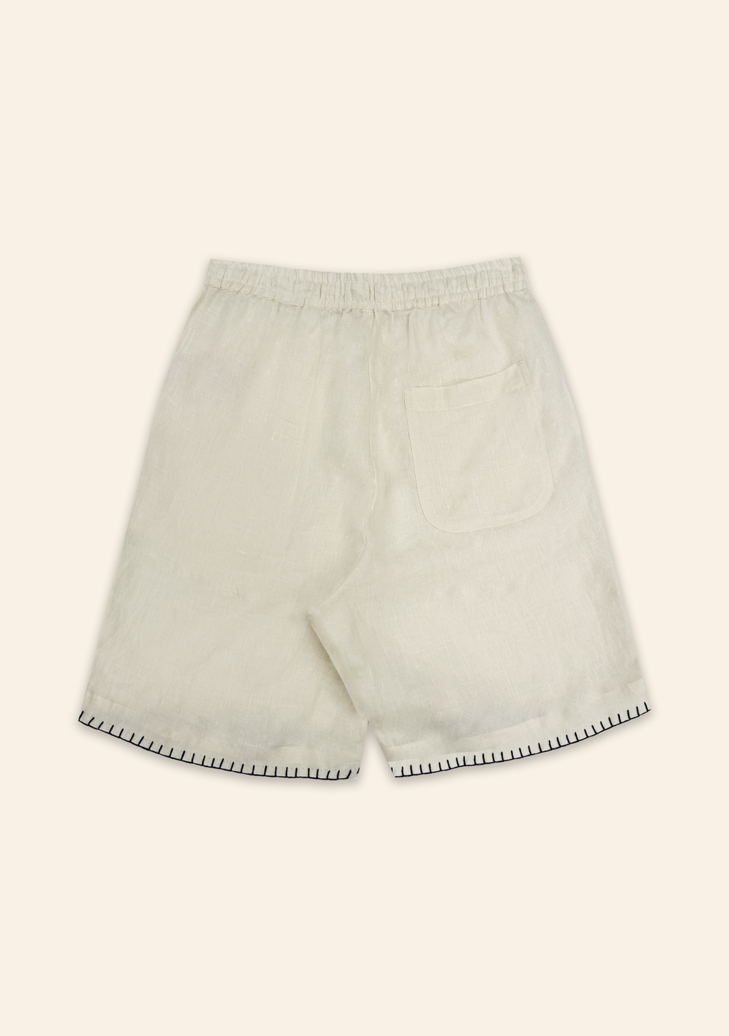 Mens Dara Shorts Cream