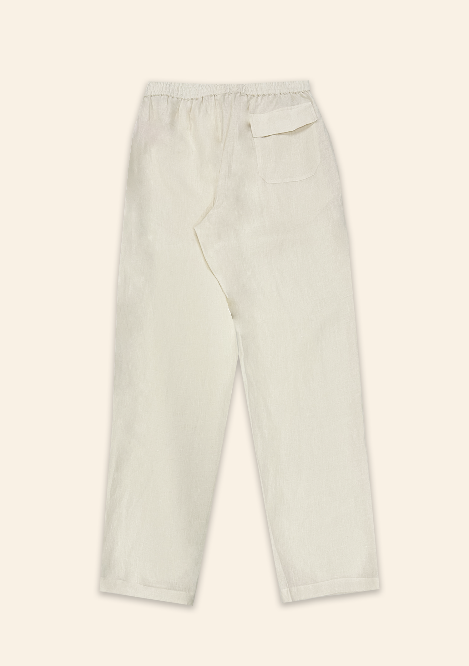Mens Pablo Pants Cream