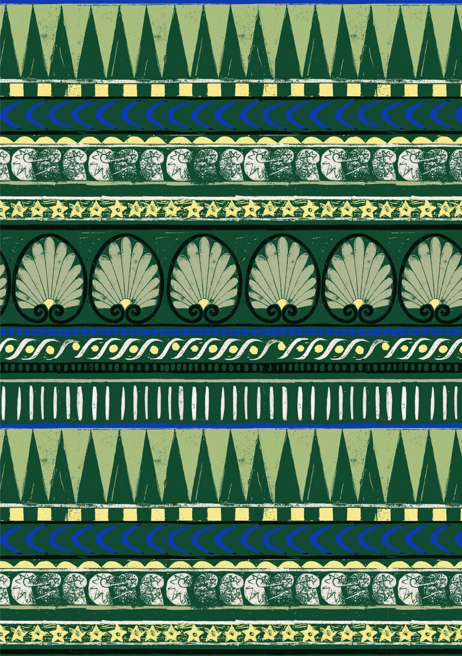 Rose Pants Amphora Emerald