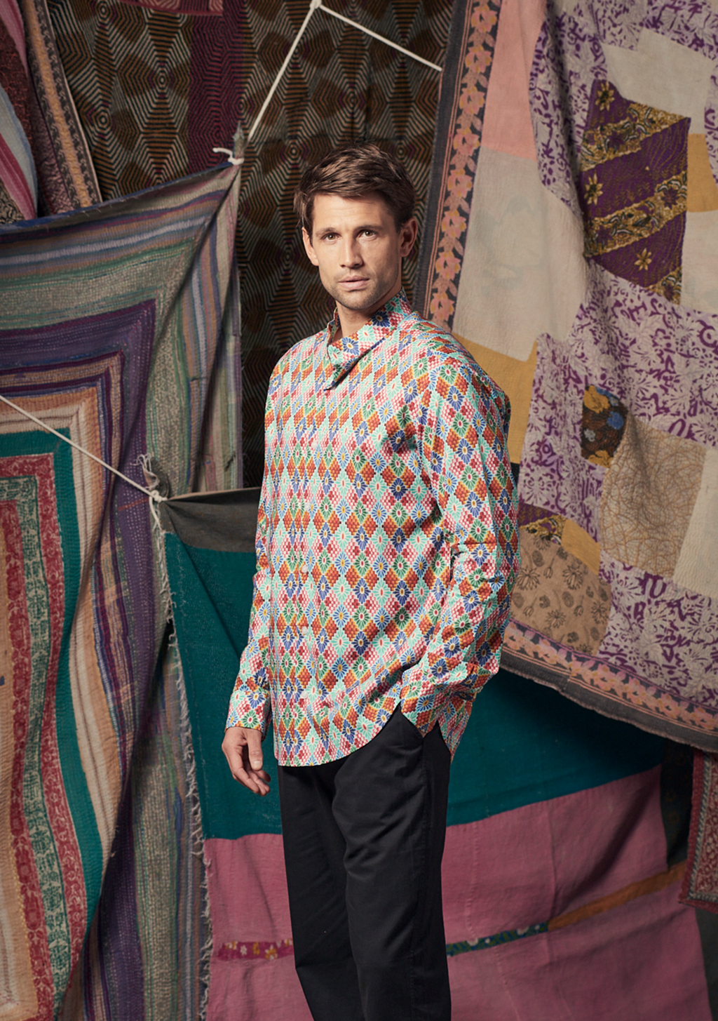 Mens Sasha Shirt Sur La Mer