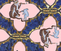 India Kaftan Smoking Tiger