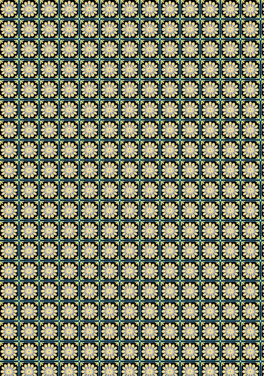 Mens Pablo Pants Starflower Tile