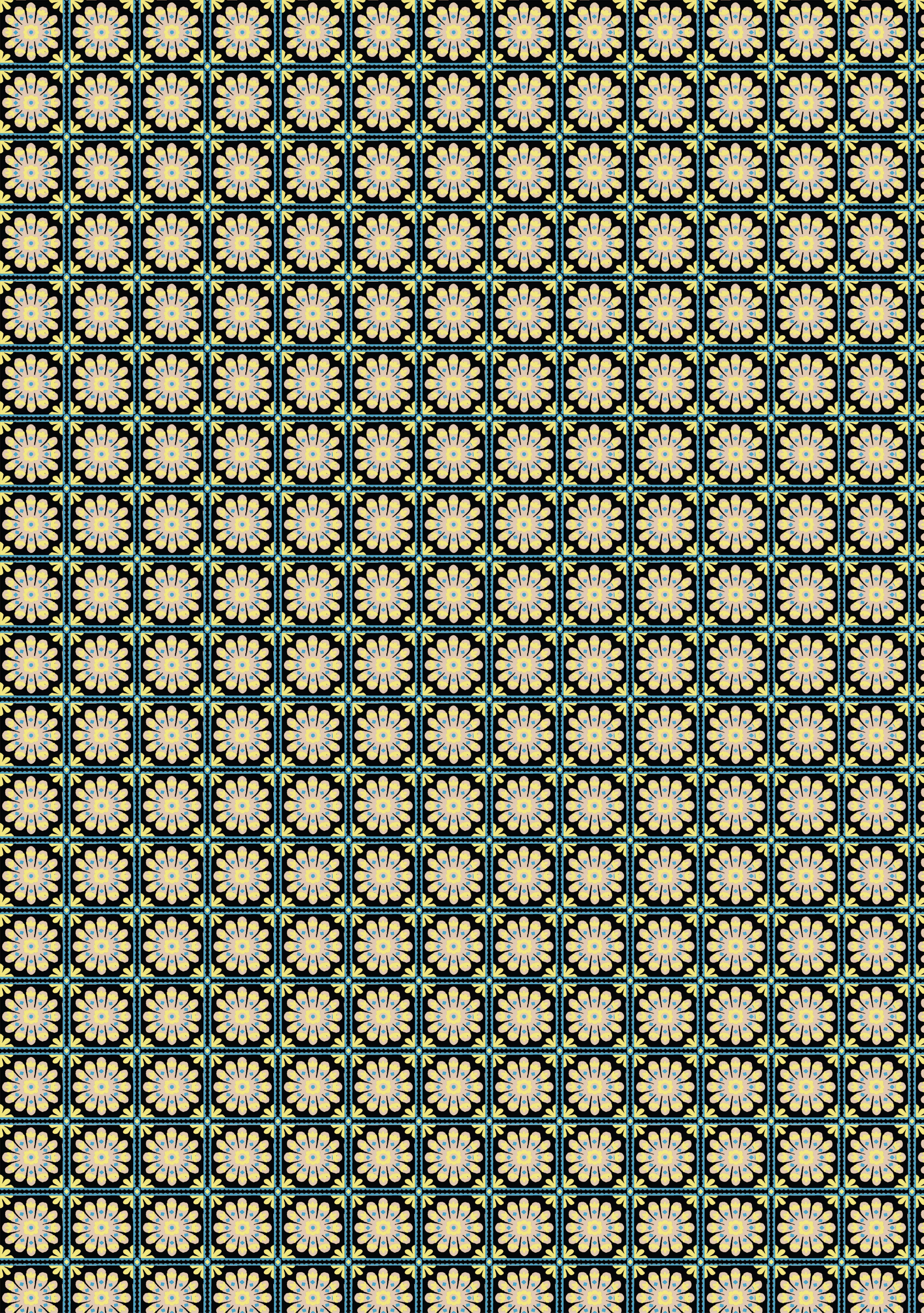 Mens Pablo Pants Starflower Tile