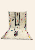 Morocco Hali Rug Ivory with Multi II