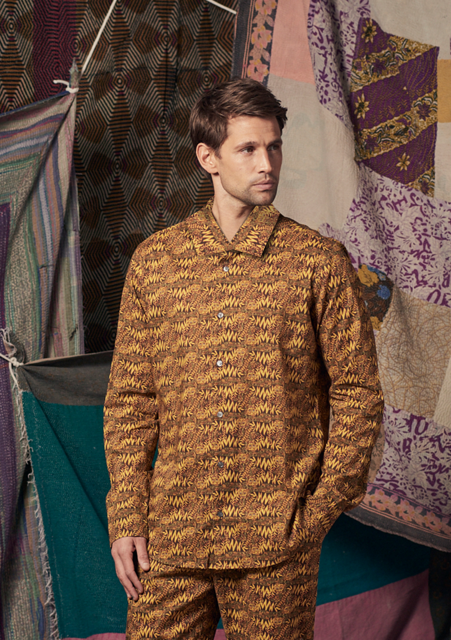 Mens Frankie Shirt Bengal Tiger