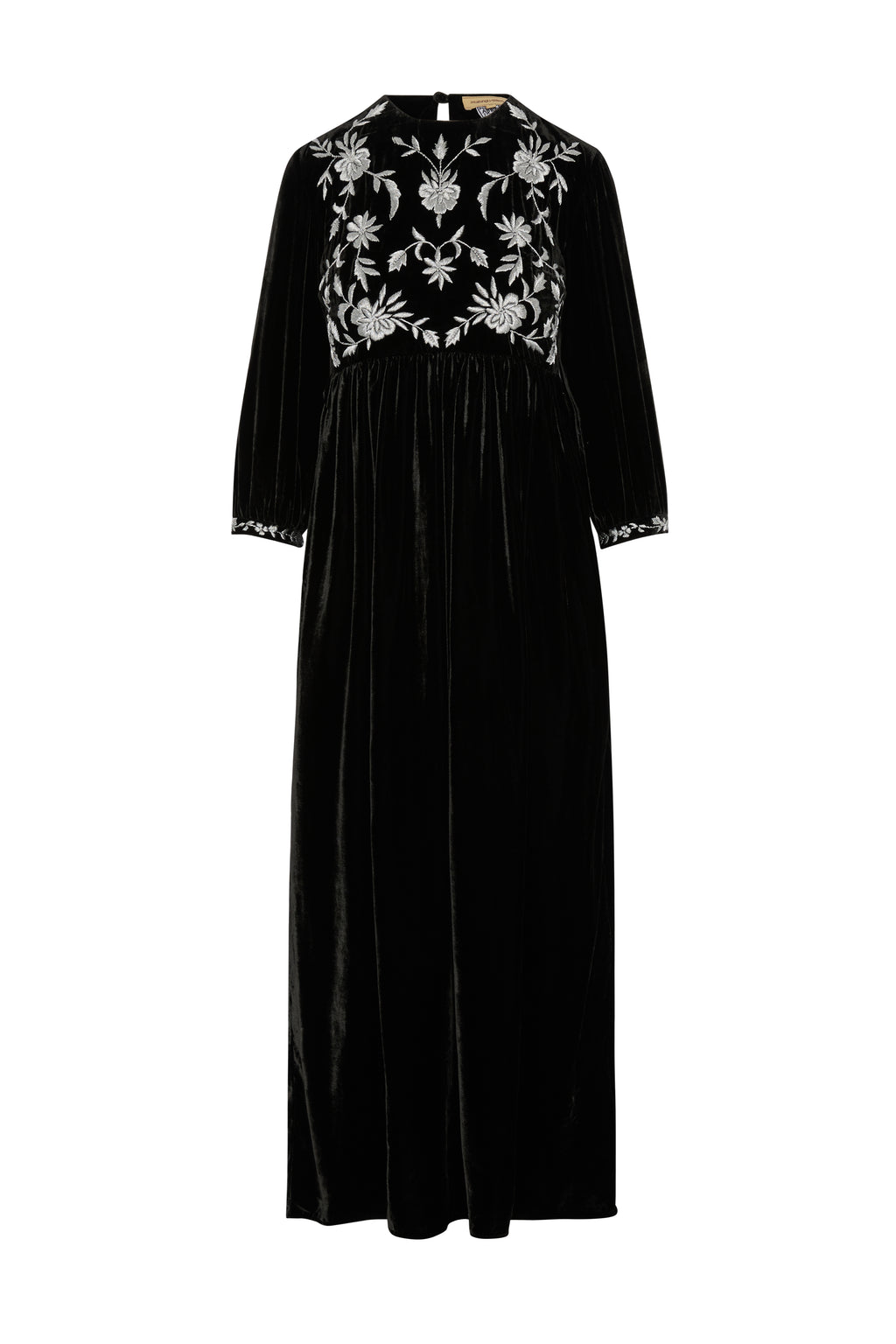 Touba Dress Black with Silver