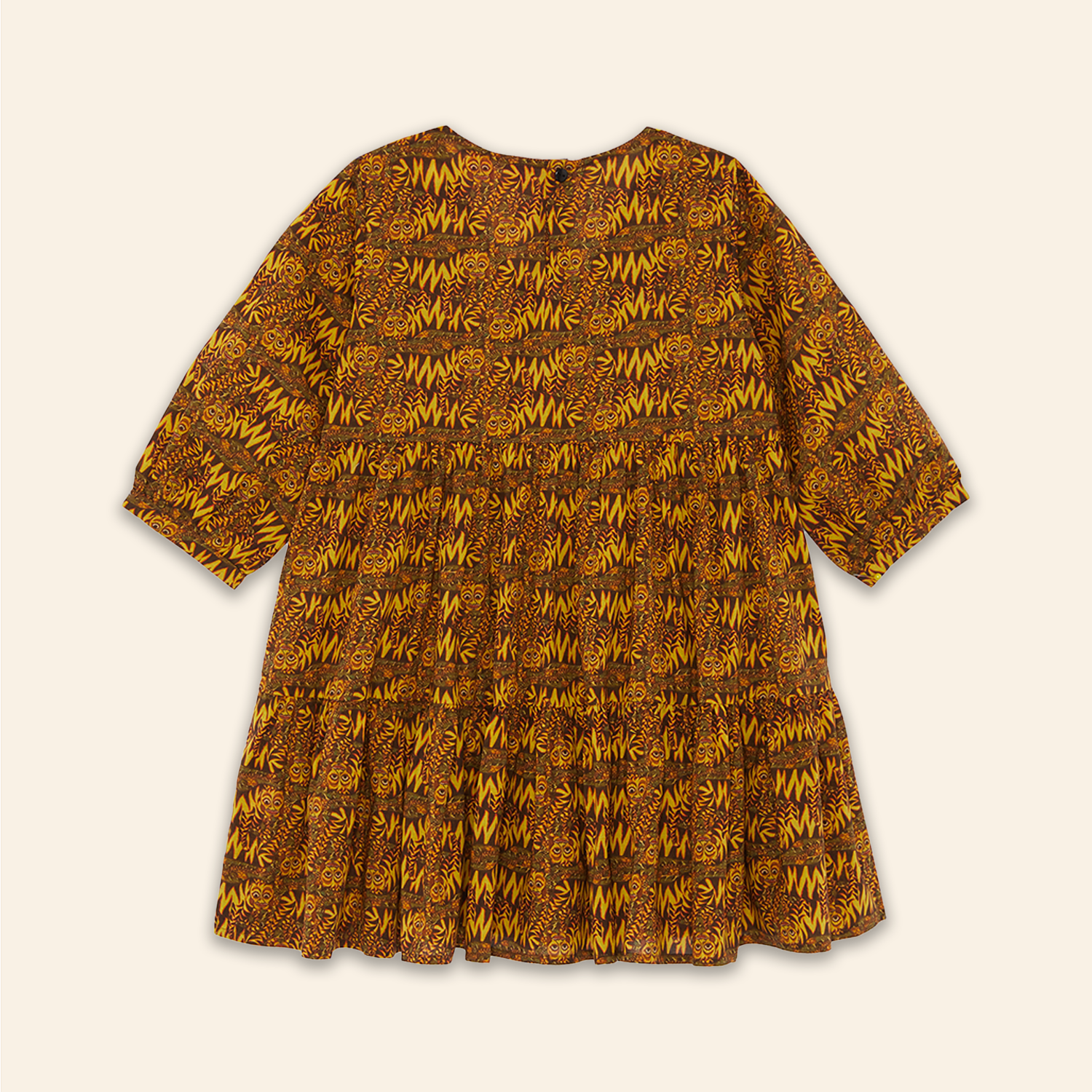 Kids Fran Dress Bengal Tiger