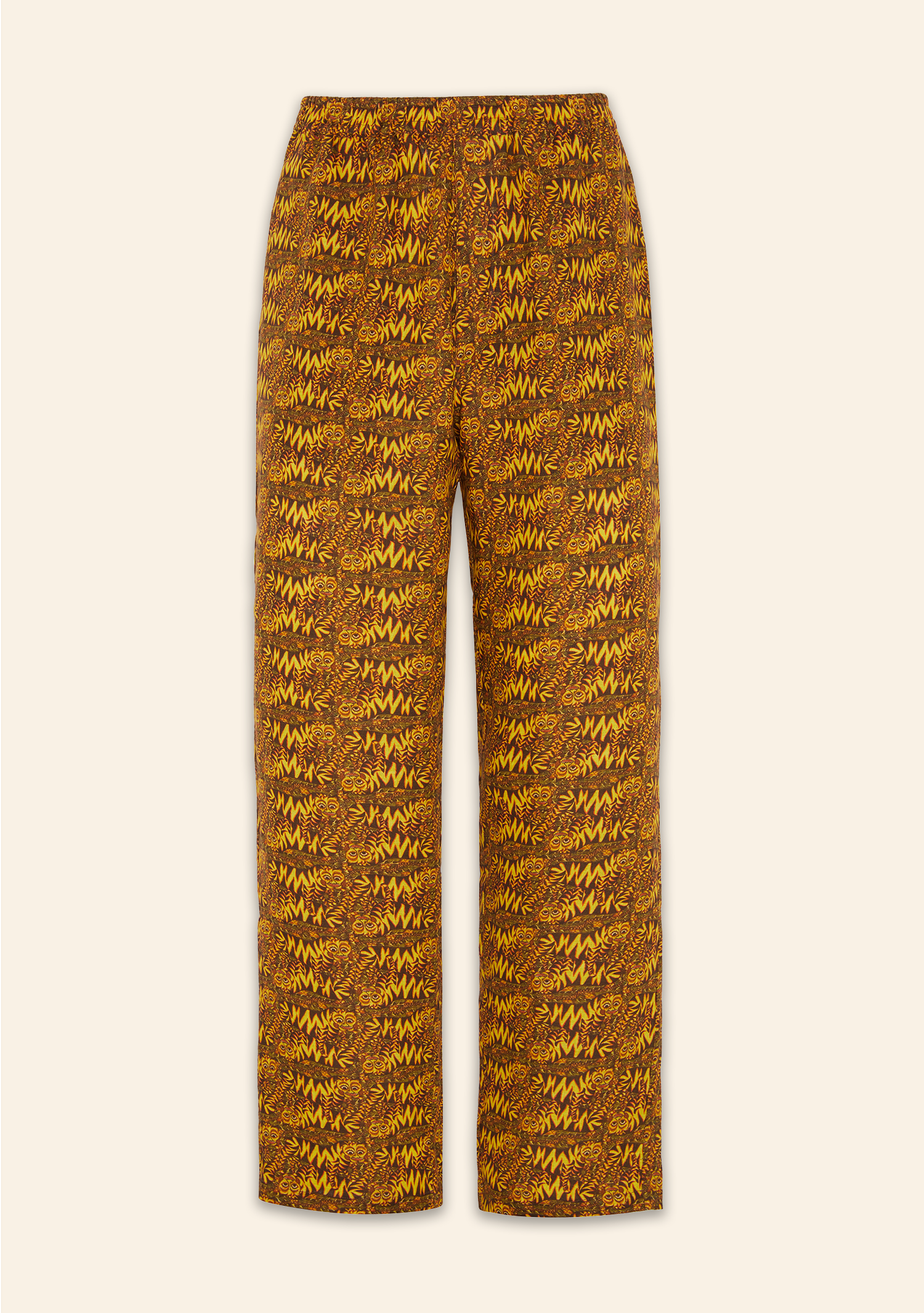 Mens Pablo Pants Bengal Tiger Linen