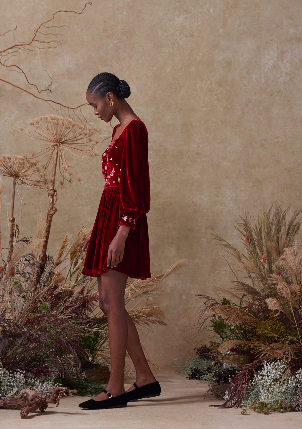 Anna Dress Red