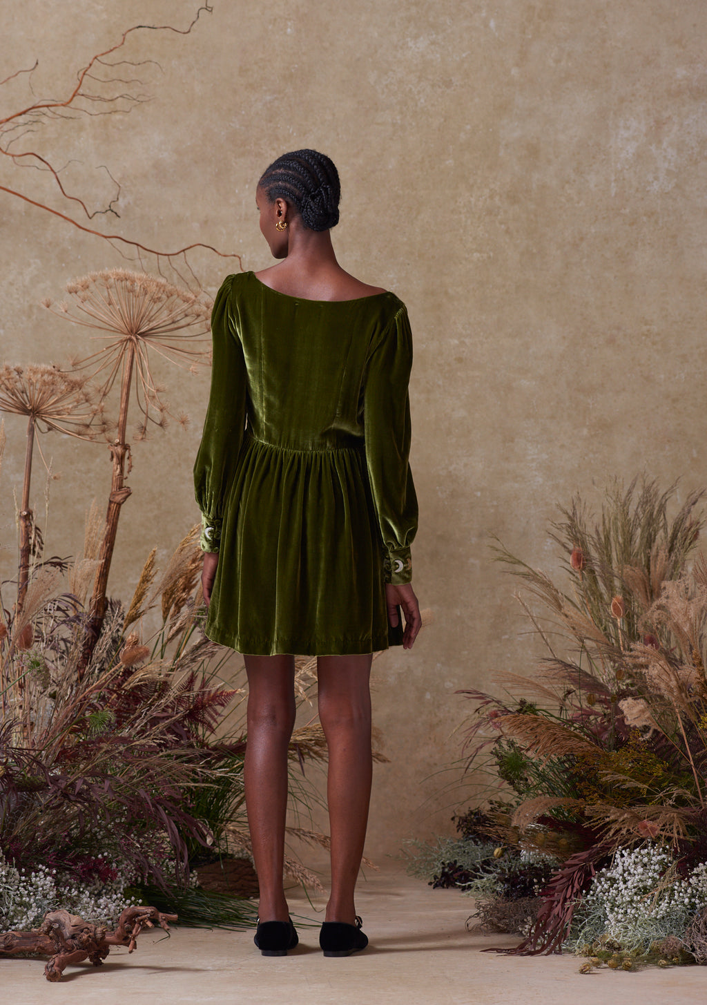 Anna Dress Green