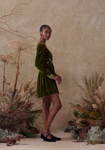 Anna Dress Green Muzungu Sisters UK Anna Dress Green Muzungu Sisters UK