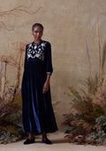 Touba Dress Navy