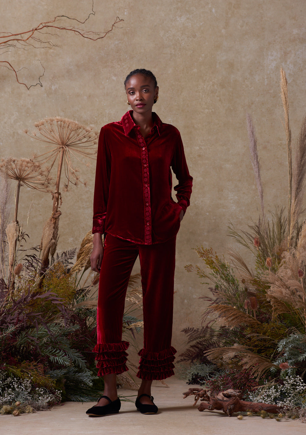 Stella Shirt Red
