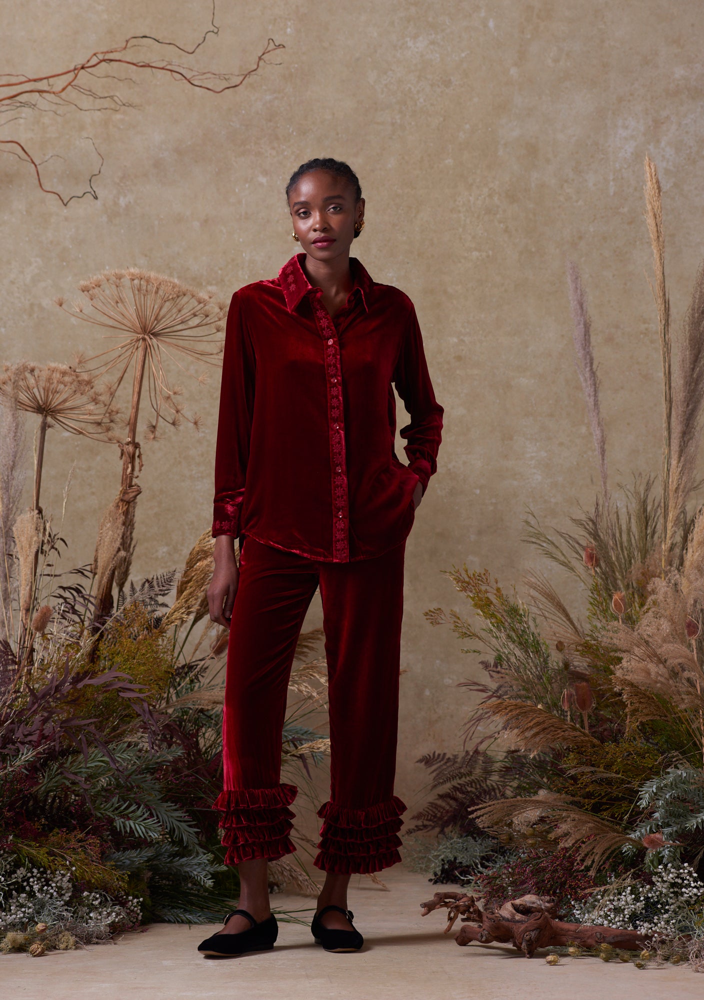 Stella Shirt Red