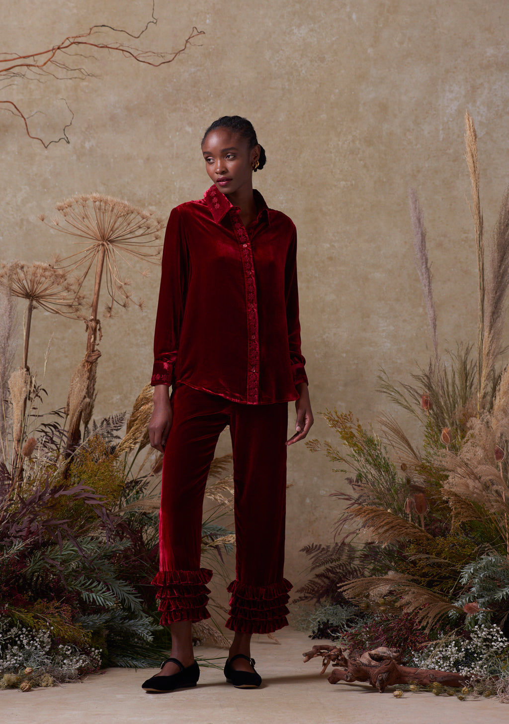 Stella Shirt Red