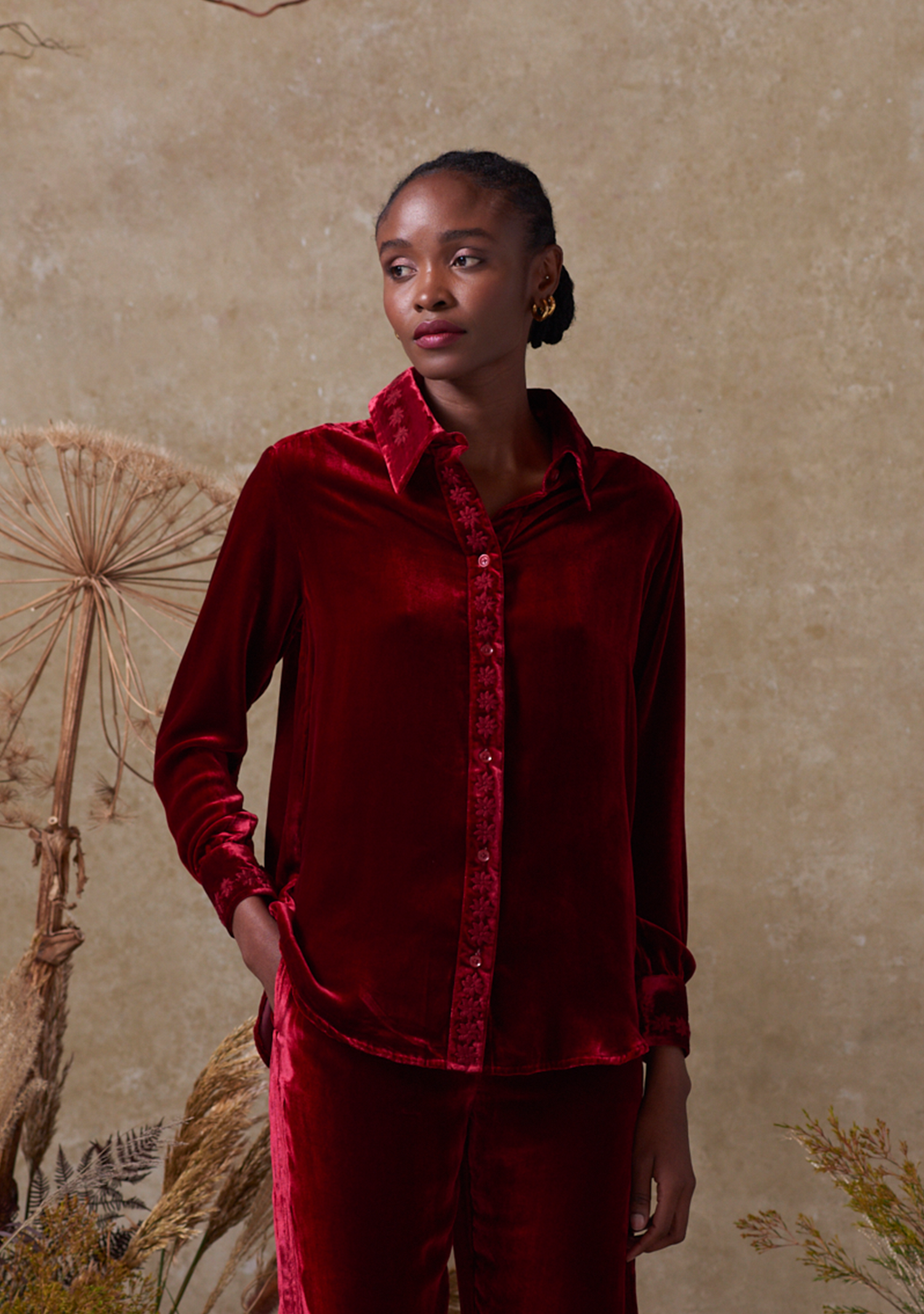 Stella Shirt Red