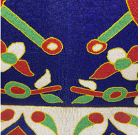 Beaded Yoruba Chair III