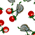 May Dress Berry Snail White
