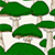 Green Mushroom Placemat | Set of Two