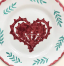 Heart Dinner Plate Set of Four
