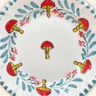 Mushroom Side Plate II Set of Four