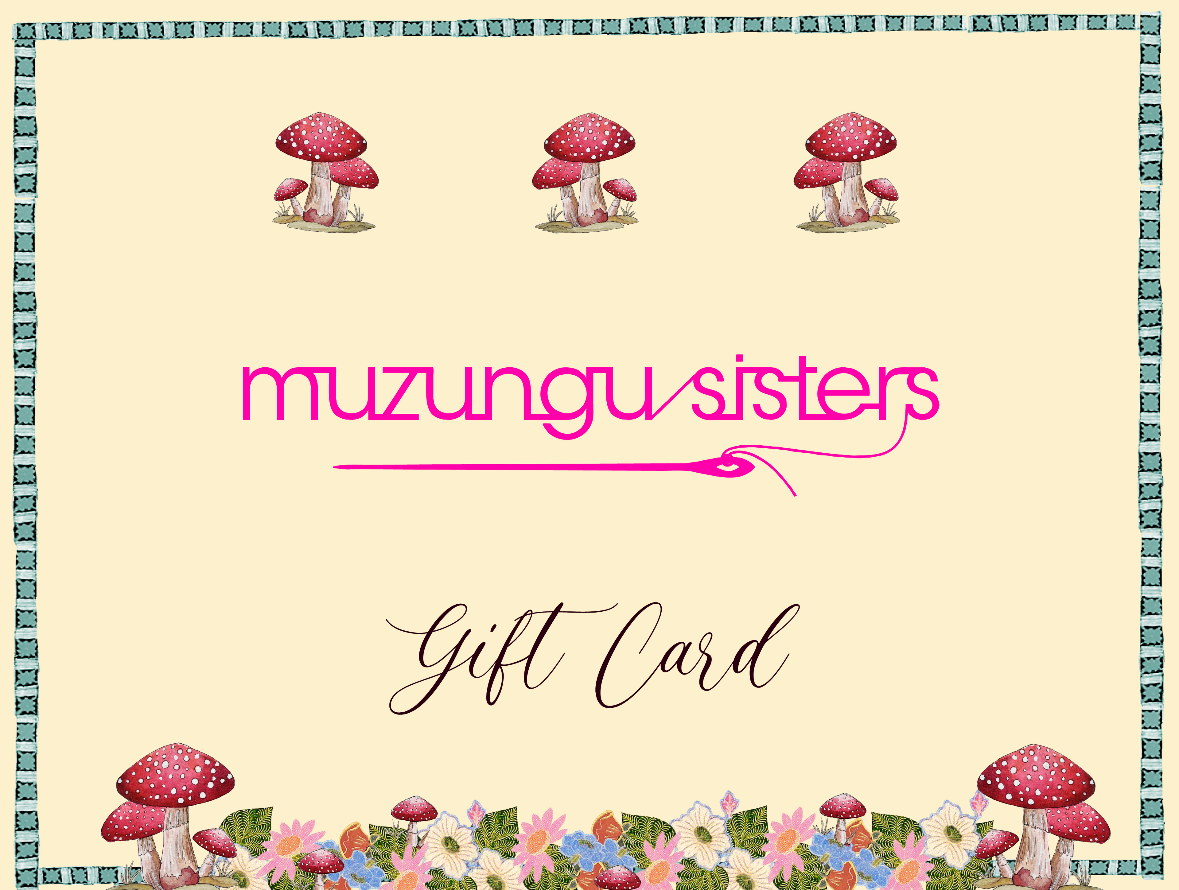 Muzungu Sisters Gift Card