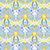 Kids Mia Dress Sunburst Blue