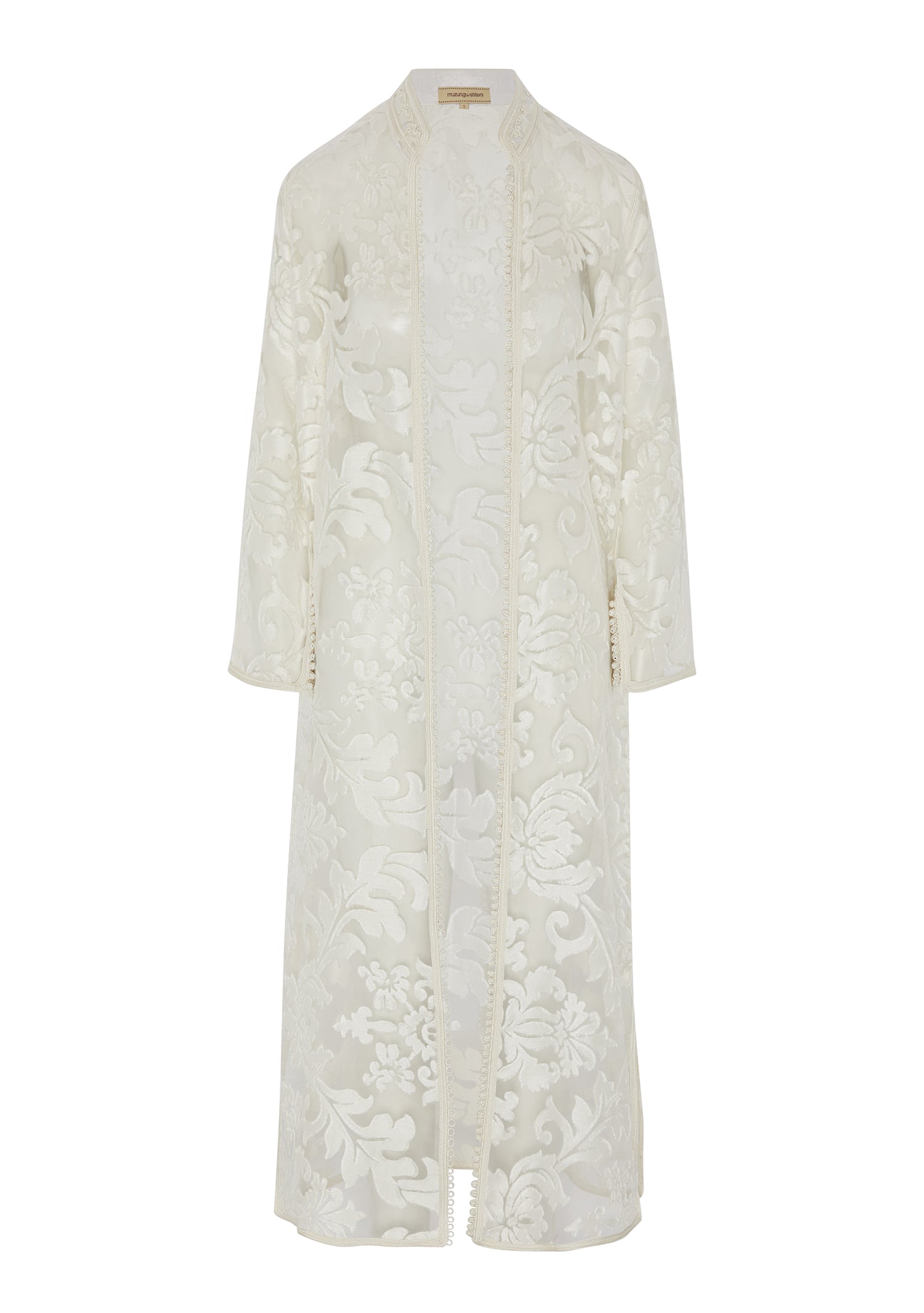 新品】AMERI BATTEN LACE LIKE KNIT JACKET（Alia Lace Jacket
