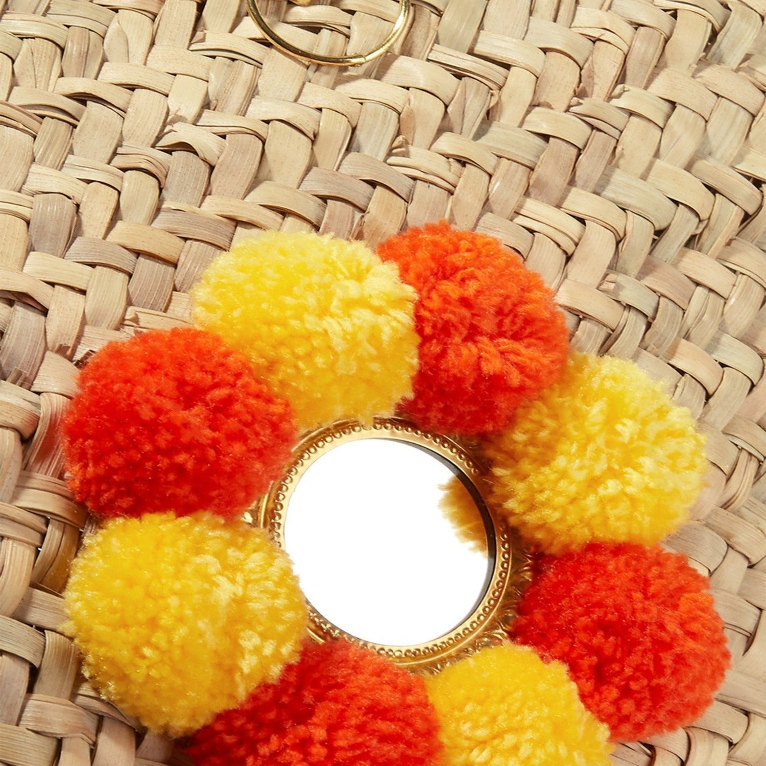 Sicilian Basket Orange and Yellow