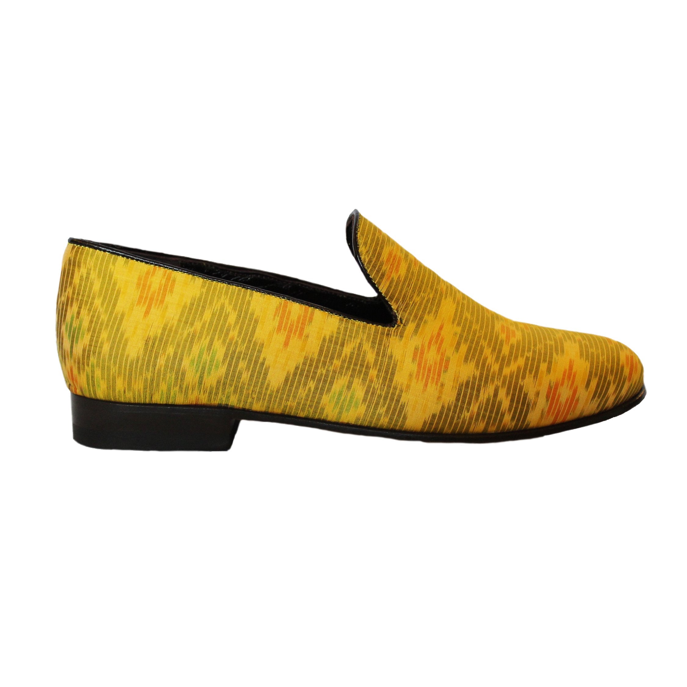 Muzungu Sisters x CB Yellow Ikat Shoes
