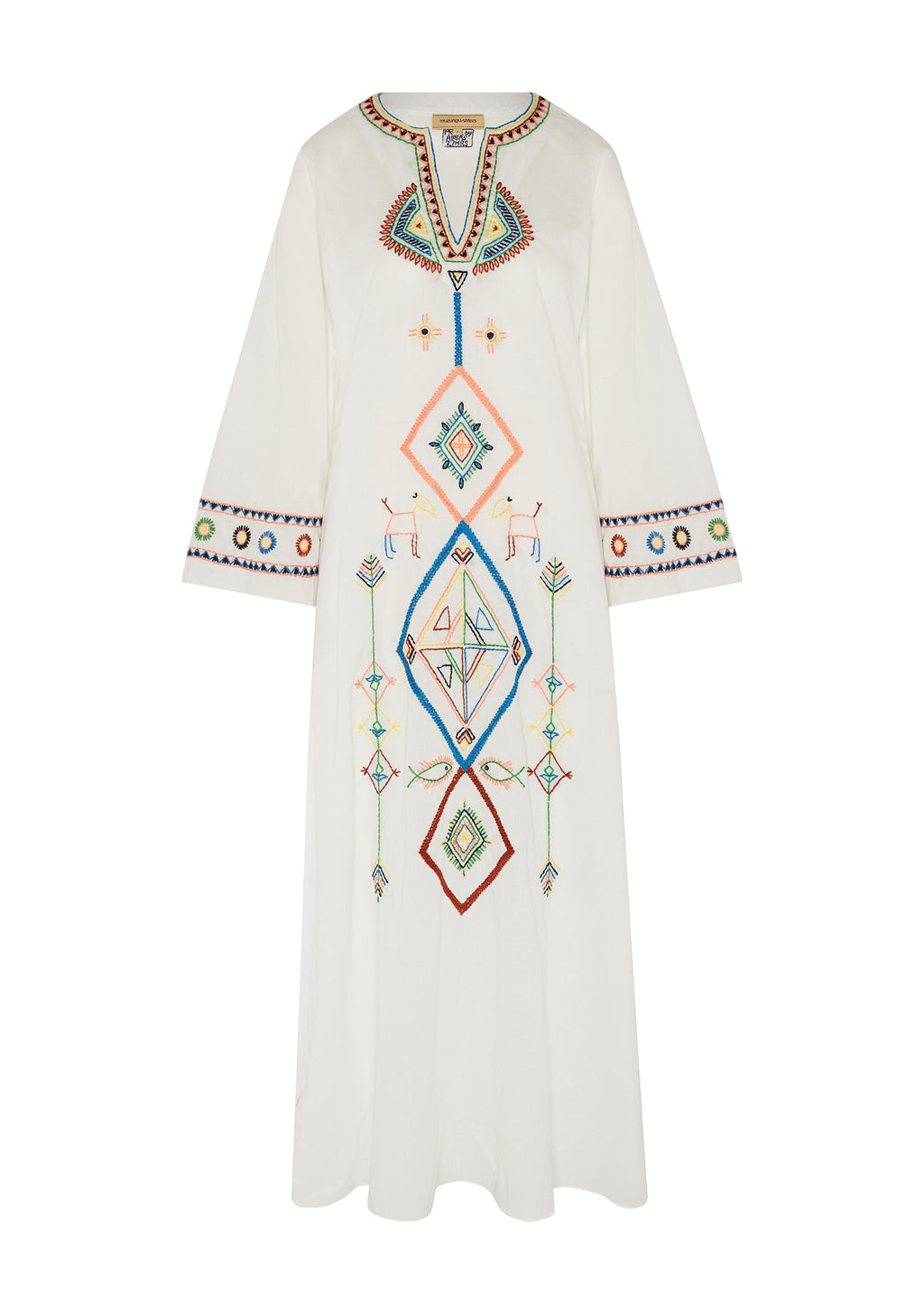 India Kaftan White