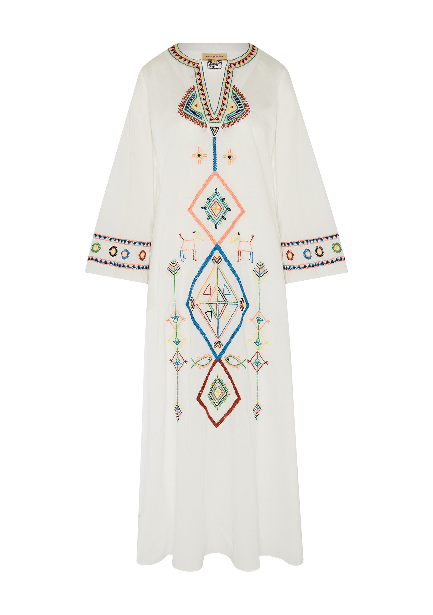 India Kaftan White