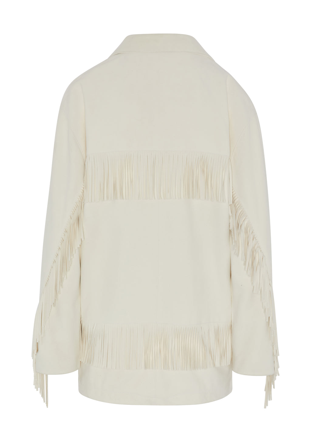 PREORDER Koko Fringe Jacket White