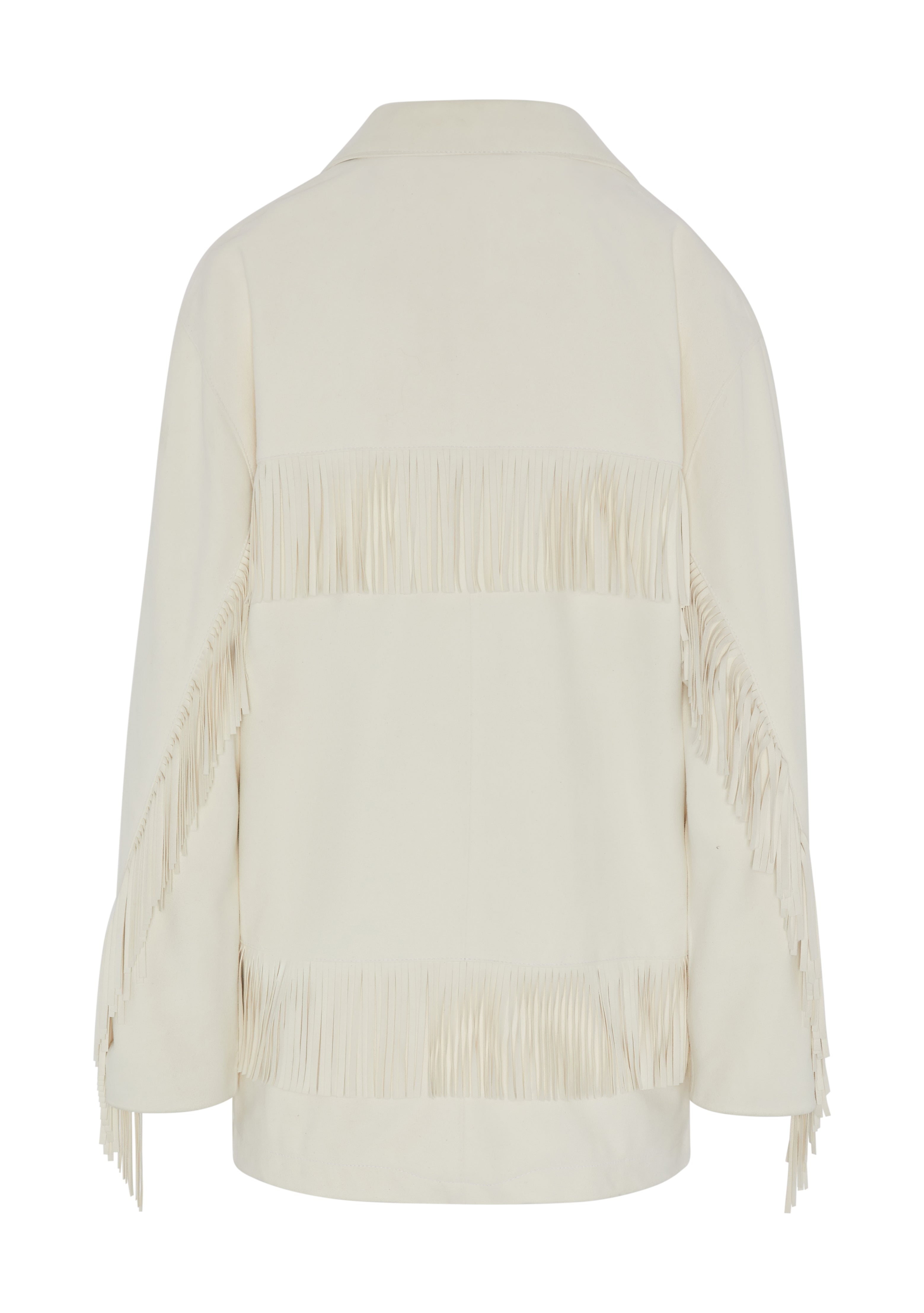 PREORDER Koko Fringe Jacket White