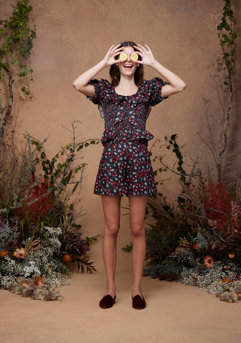 Frida Top Berry Snail Black