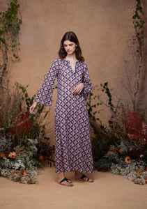 India Kaftan Smoking Tiger